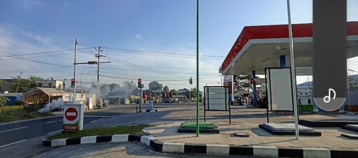 SPBU & MINIMARKET INDOMART Delanggu Klaten Jawa ~ Tengah