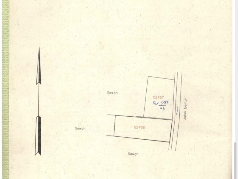 Tanah Bonus Bangunan Ruang Usaha Lokasi Pinggir Jalan Raya Bantul Yogyakarta