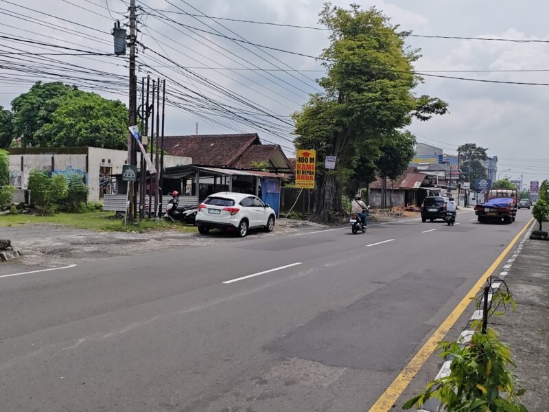 Jual Super Murah Tanah Pinggir Jl Utama Magelang Utara Sleman City Hall Jogja