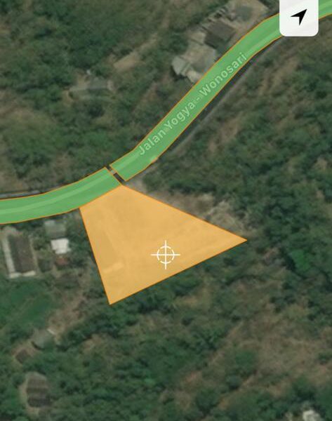 Tanah pekarangan Lokasi Segi Emas Pariwisata Yogya Di Jl Raya Wonosari Area Bukit Bintang Yogyakarta