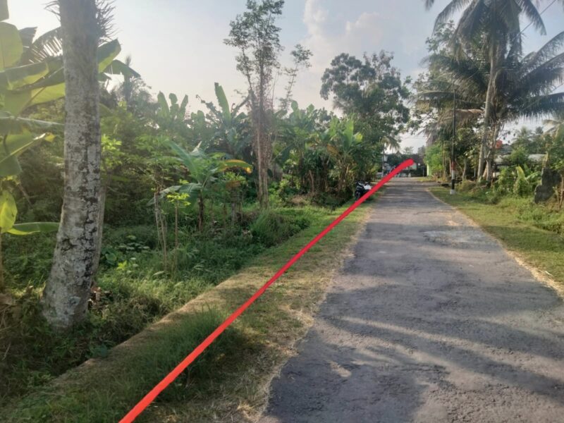 Di Jual Murah Tanah Pekarangan Lokasi : Barat Kampus UII , Harjobinangun Pakem Sleman Yogyakarta