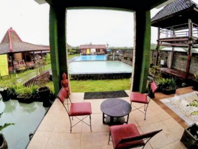 Siap Ngomset Aset Jual Murah Di Jual Villa Kolam Renang Dengan Konsep Jawa Modern View Sawah Lokasi Berbah Dekat BANDARA Adi Sucipto Sleman Jogjakarta