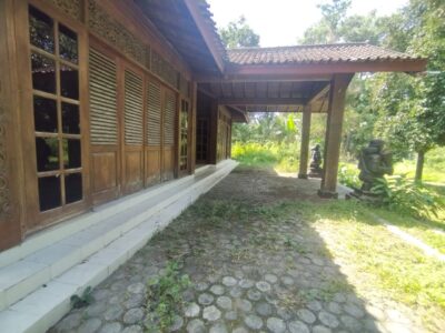 DIJUAL MURAH TANAH PEKARANGAN + RUMAH JOGLO Pinggir Jalan Utama – Hook 2 Muka Sindumartani, Ngemplak – Sleman, Yogyakarta