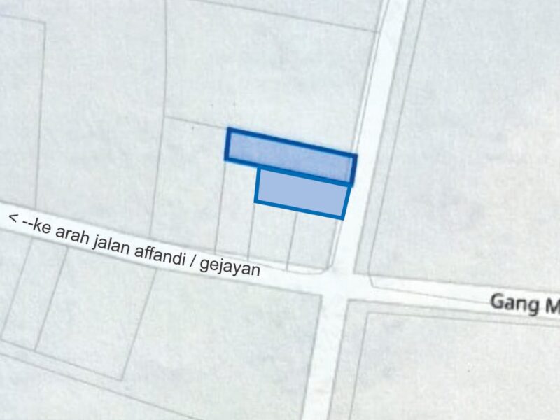 Di Jual Harga Menarik Tanah Lokasi Premium Di Timur Jl Affandi Caturtunggal Sleman , Jogjakarta