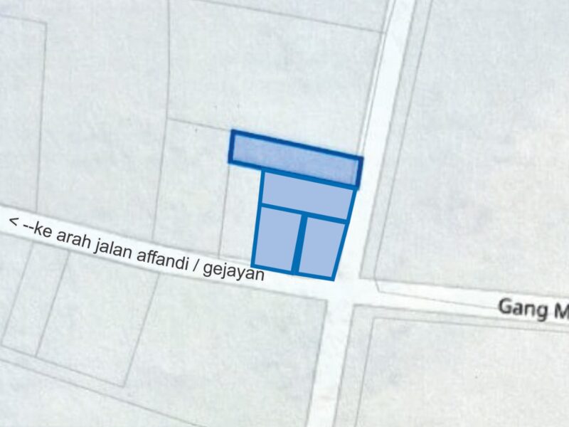 Di Jual Harga Menarik Tanah Lokasi Premium Di Timur Jl Affandi Caturtunggal Sleman , Jogjakarta