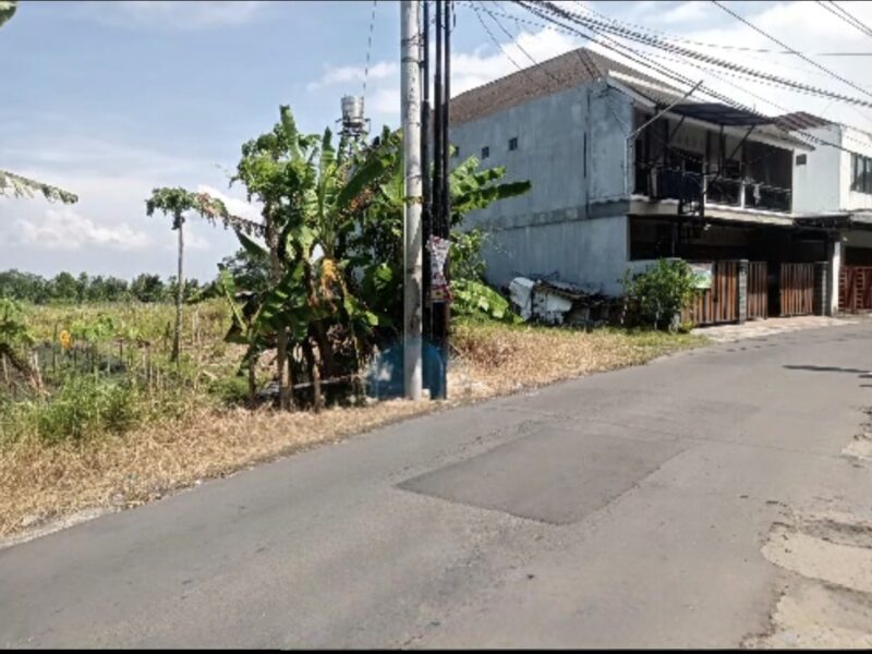 Di Jual Tanah Pekarangan Utara Candi Gebang Lokasi Wedomartani Sleman , Jogjakarta